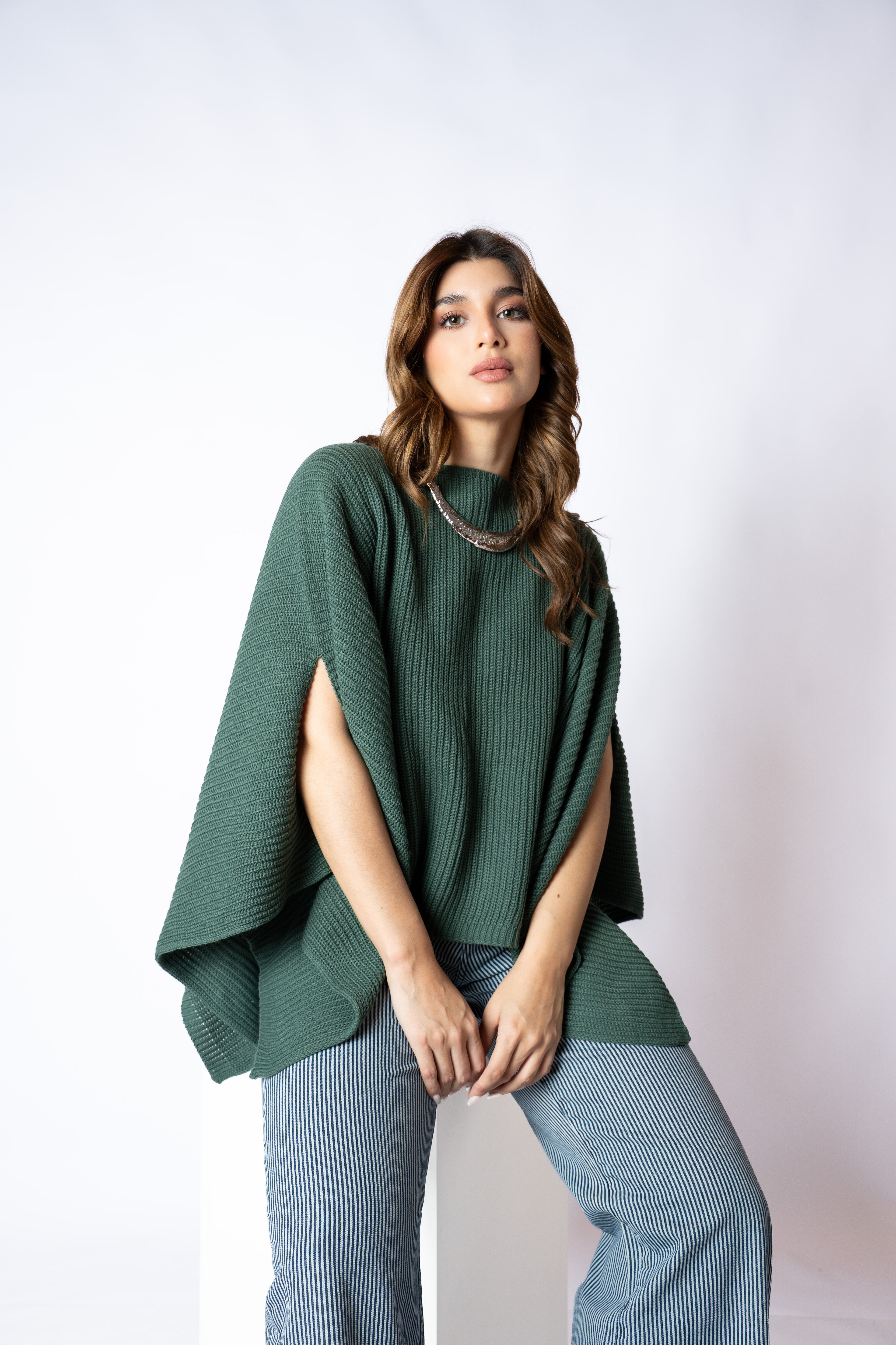 PONCHO TEJIDO FIONA