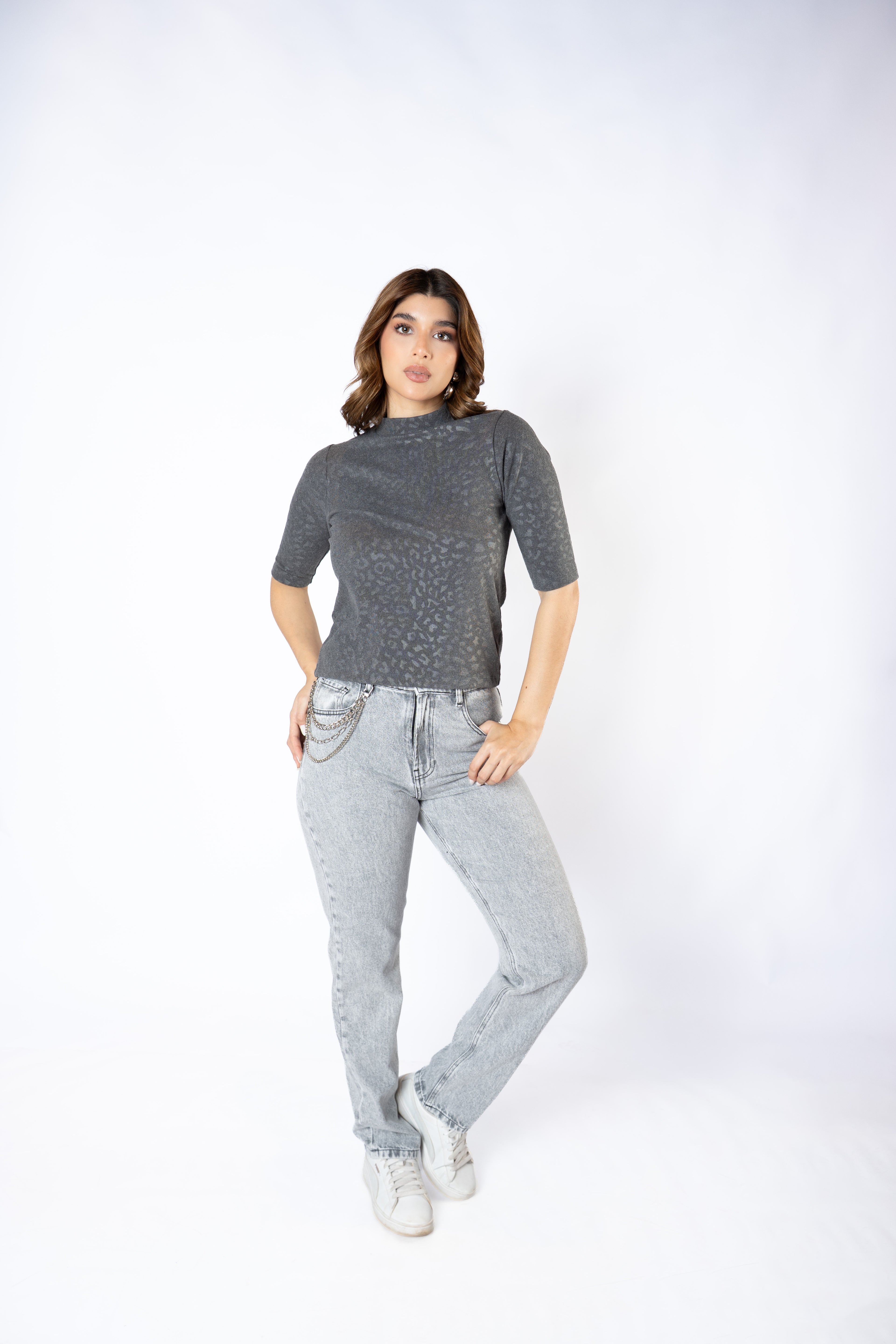 JEAN SLIM BABY GREY