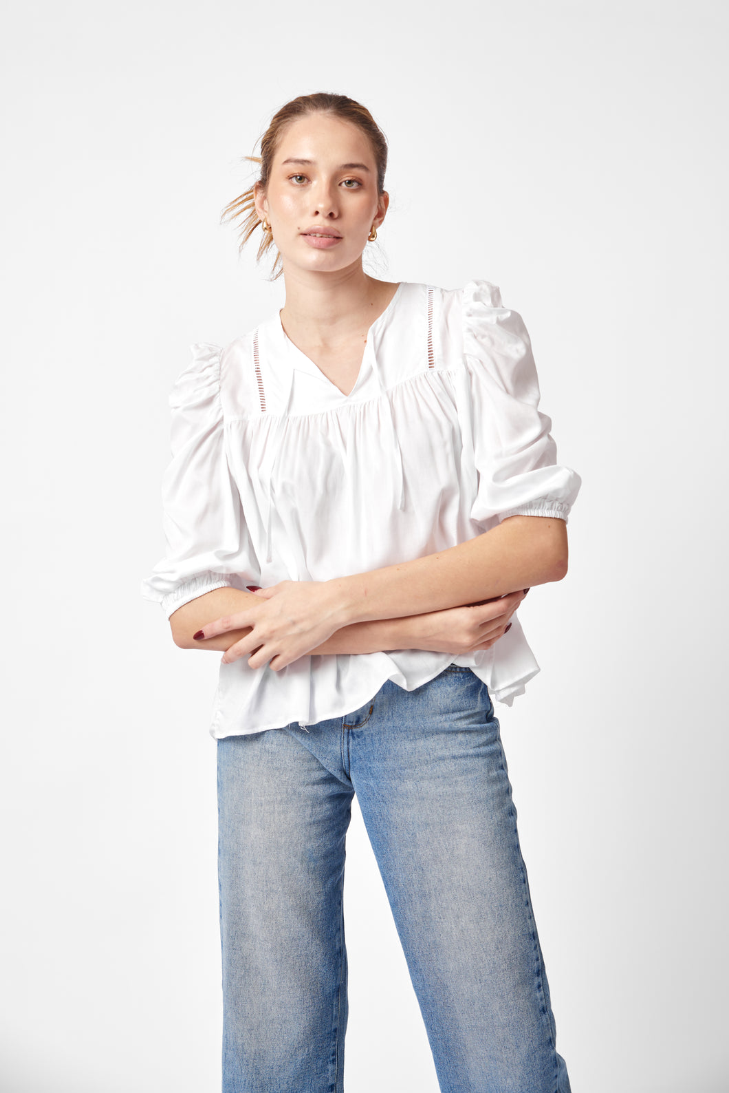 Blusa Jackie Blanca