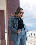 CAMISACO DENIM RAYAS