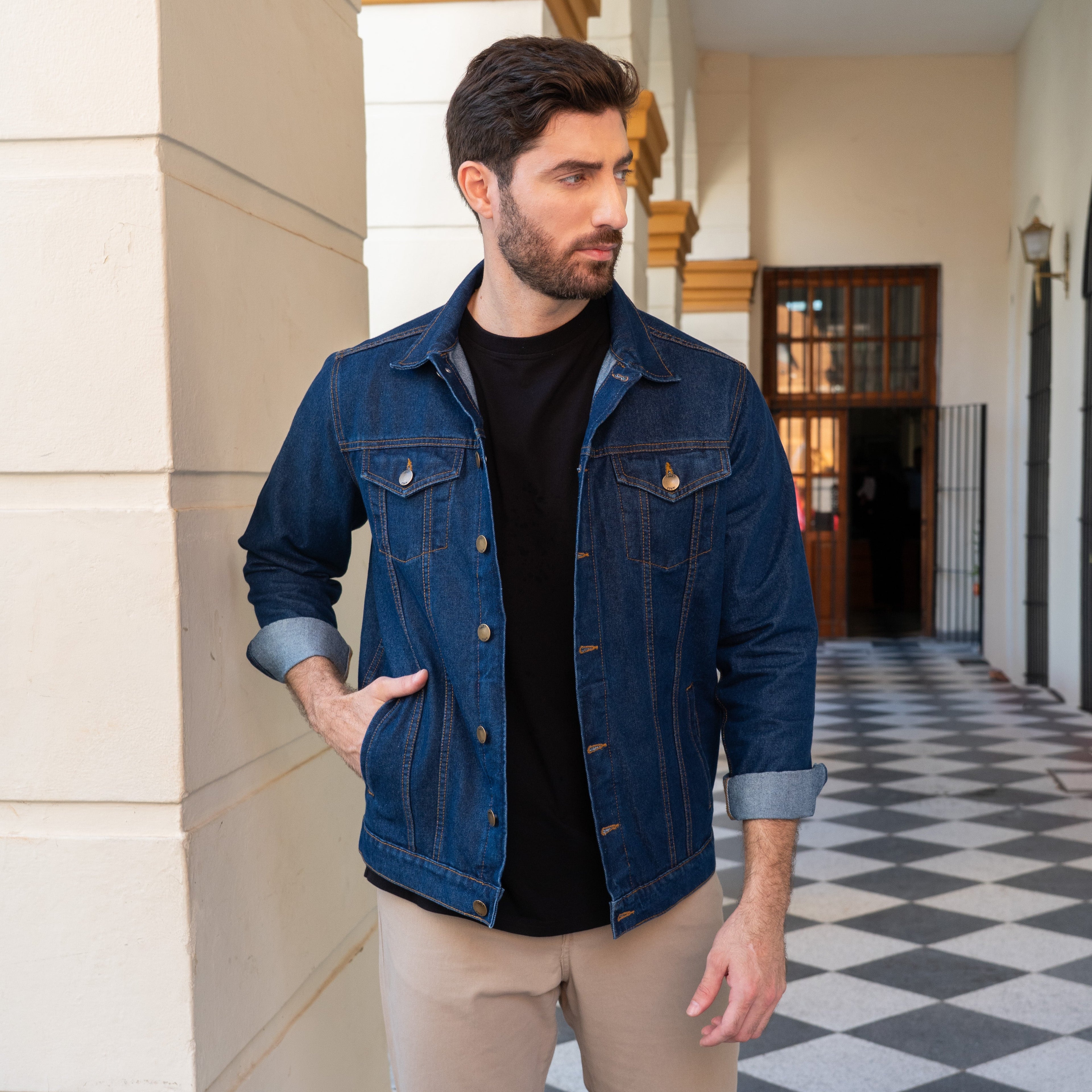 CAMPERA CLASSIC DENIM