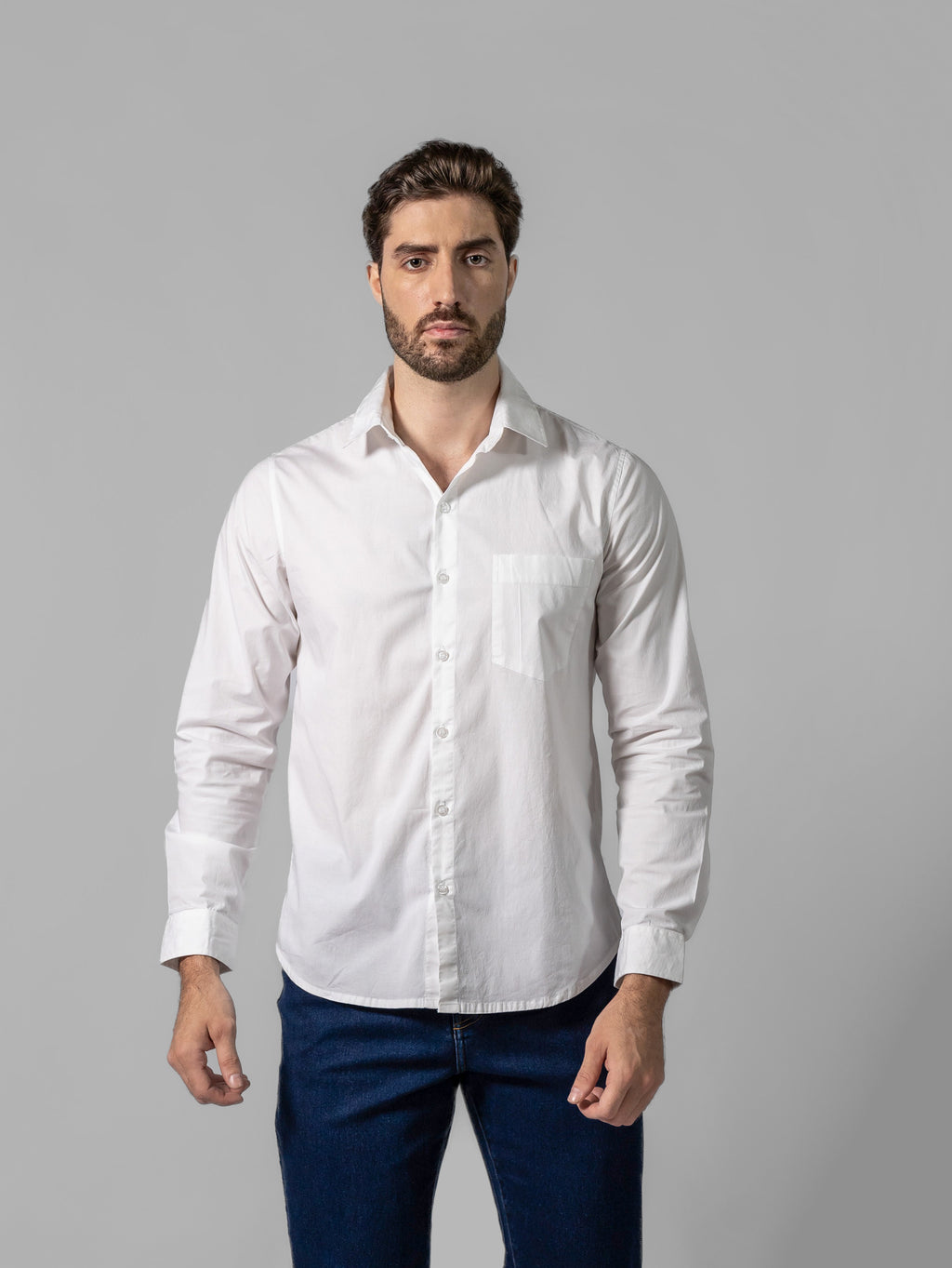 CAMISA SLIM M/L