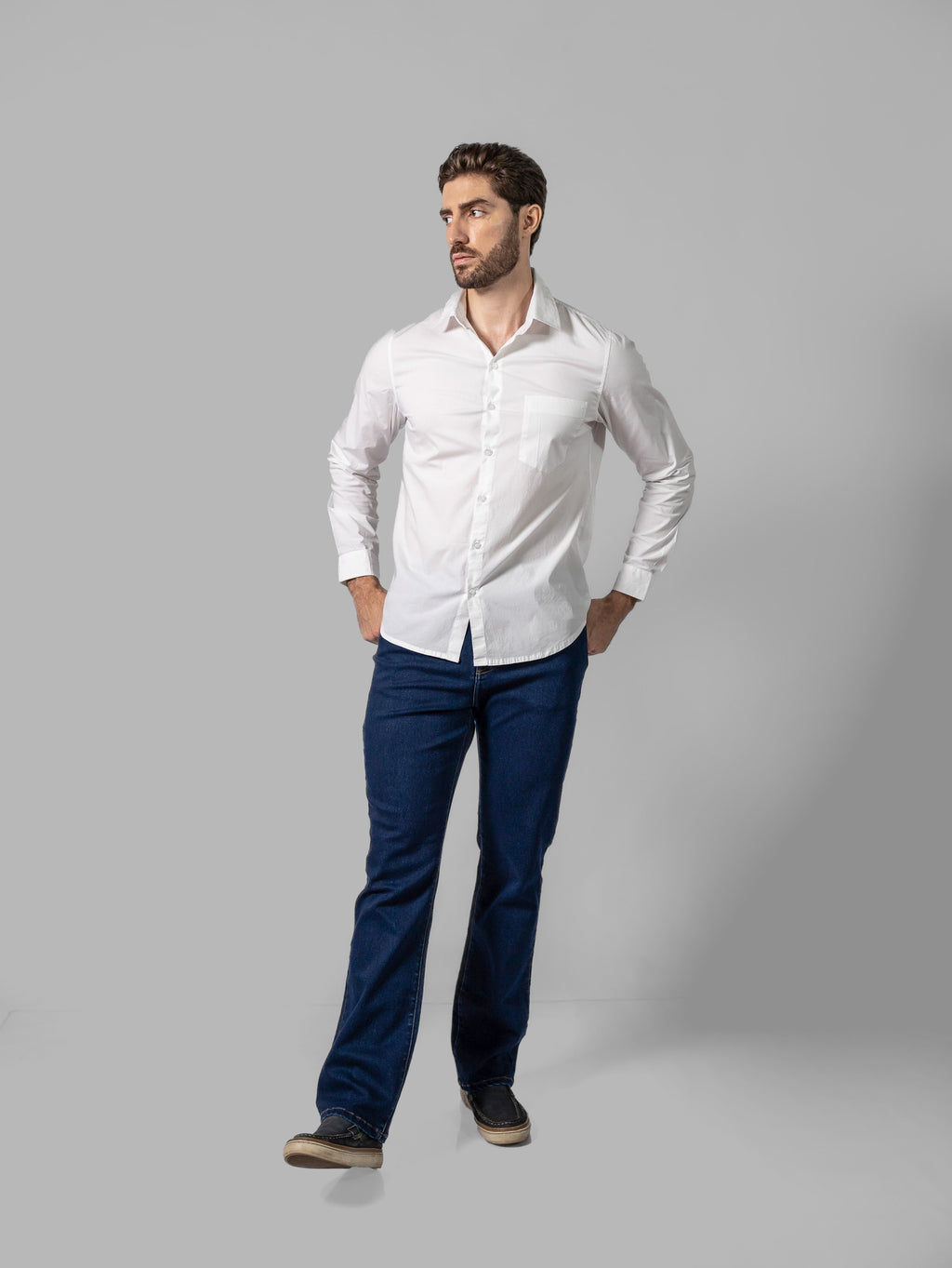 CAMISA SLIM M/L