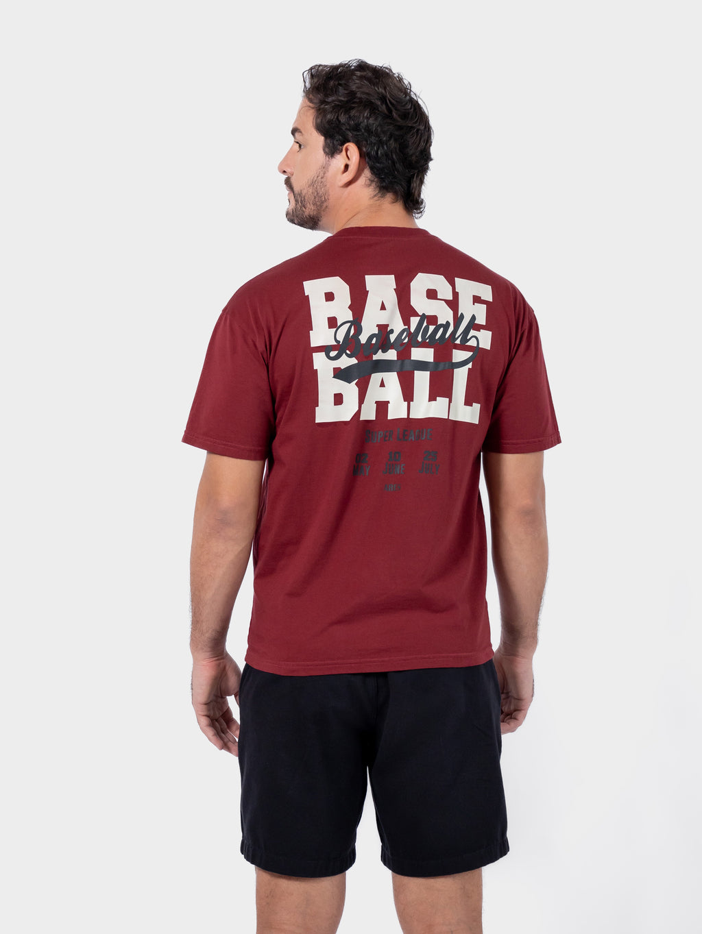 REMERA OVERSIZE BASEBALL