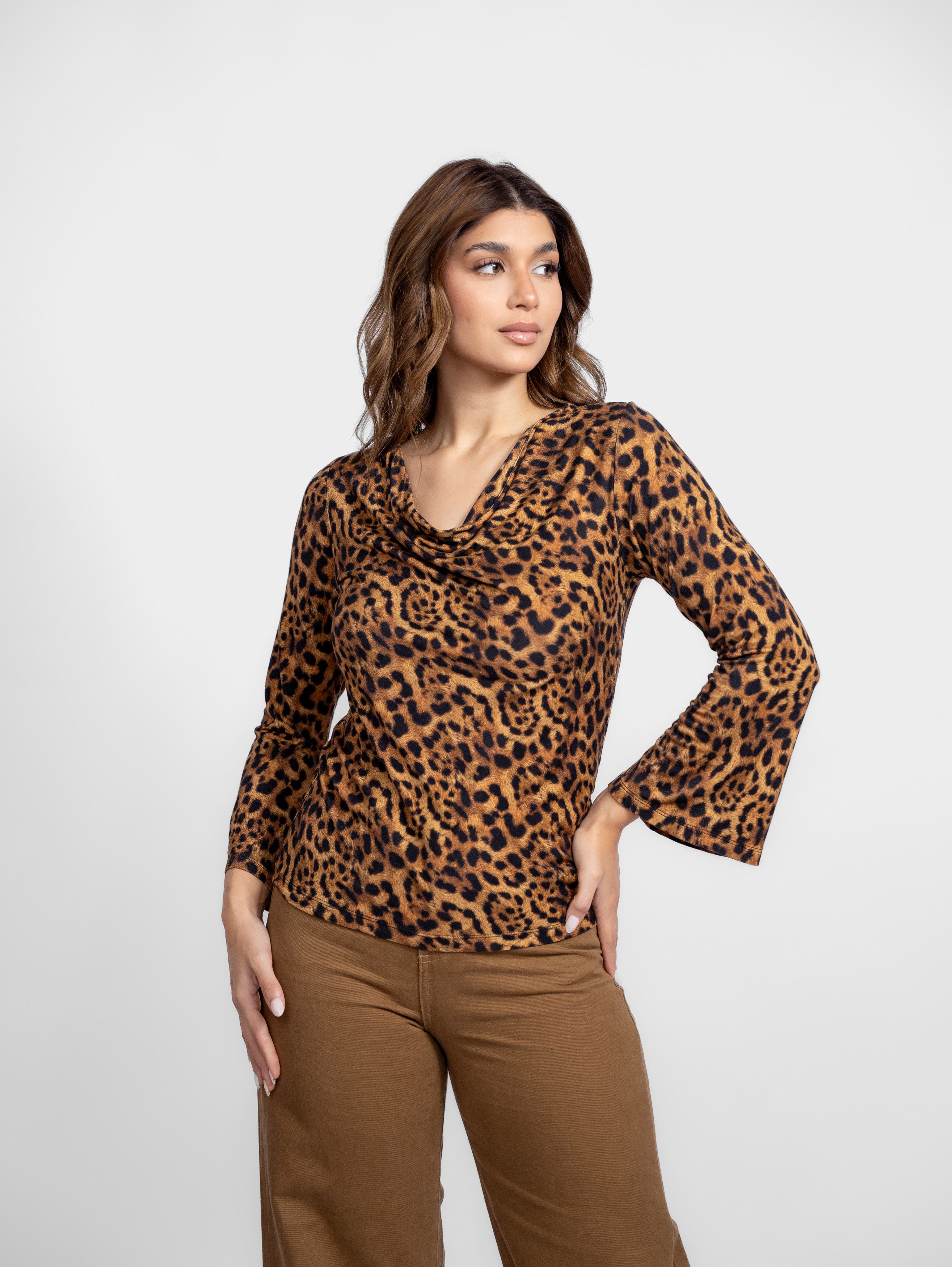 BLUSA SOLE ANIMAL PRINT