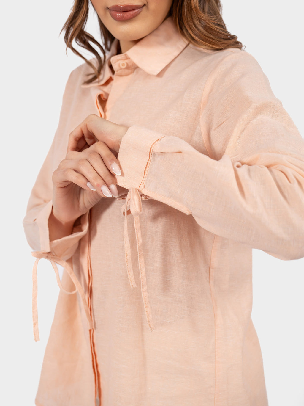 CAMISA INES SALMON