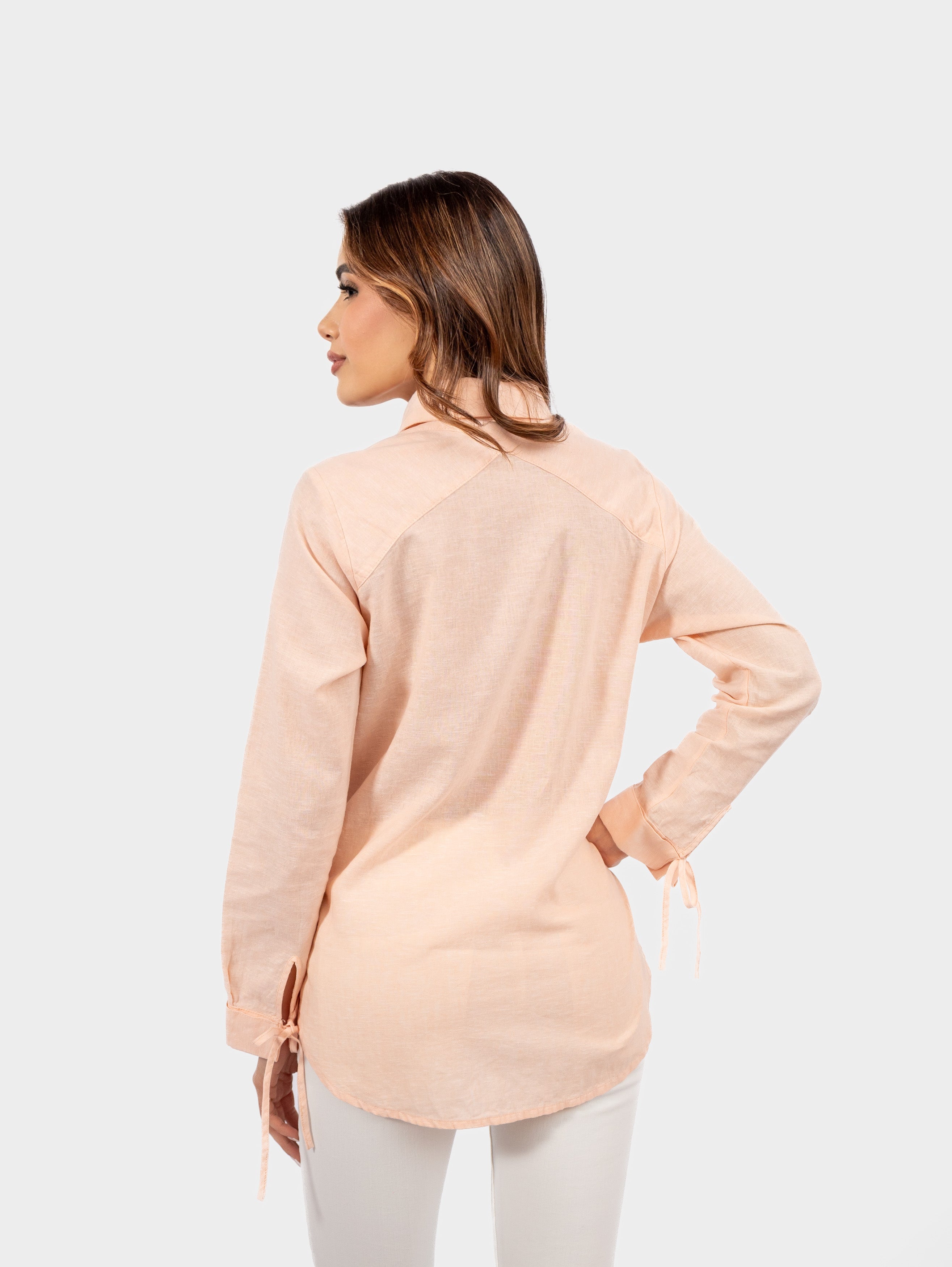CAMISA INES SALMON