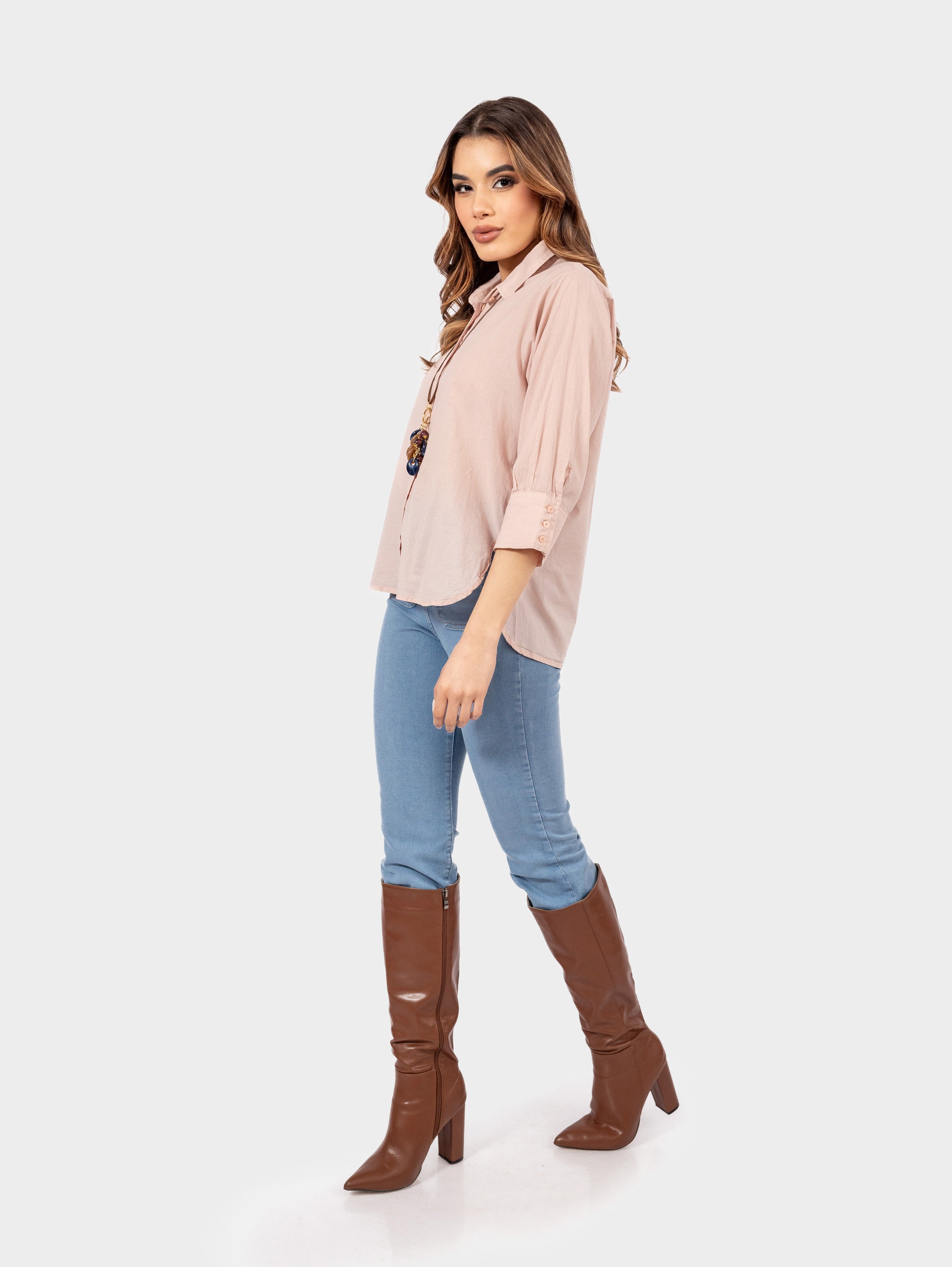 JEAN CROPPED FLARE BABY