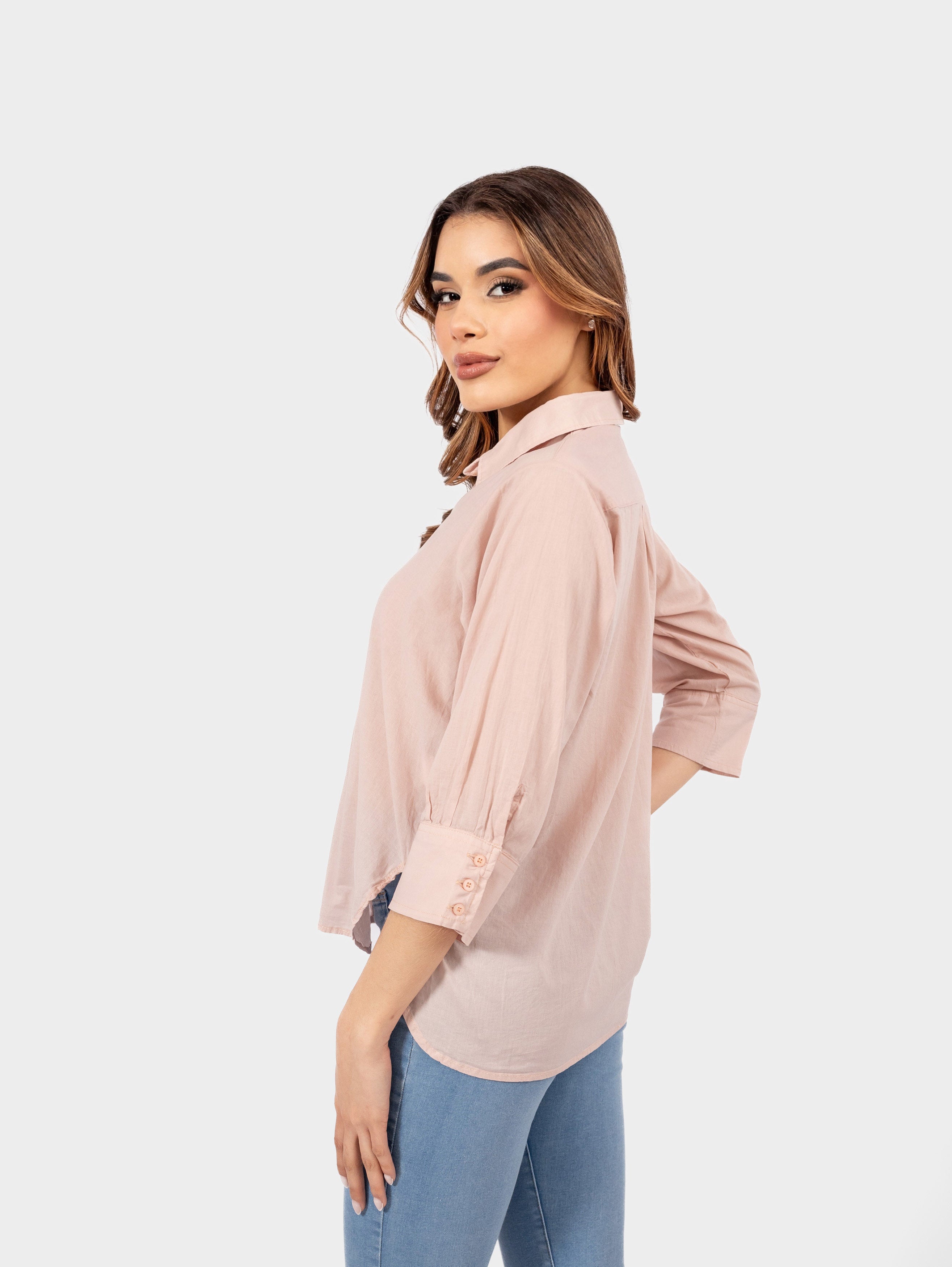 CAMISA SANCHO ROSA