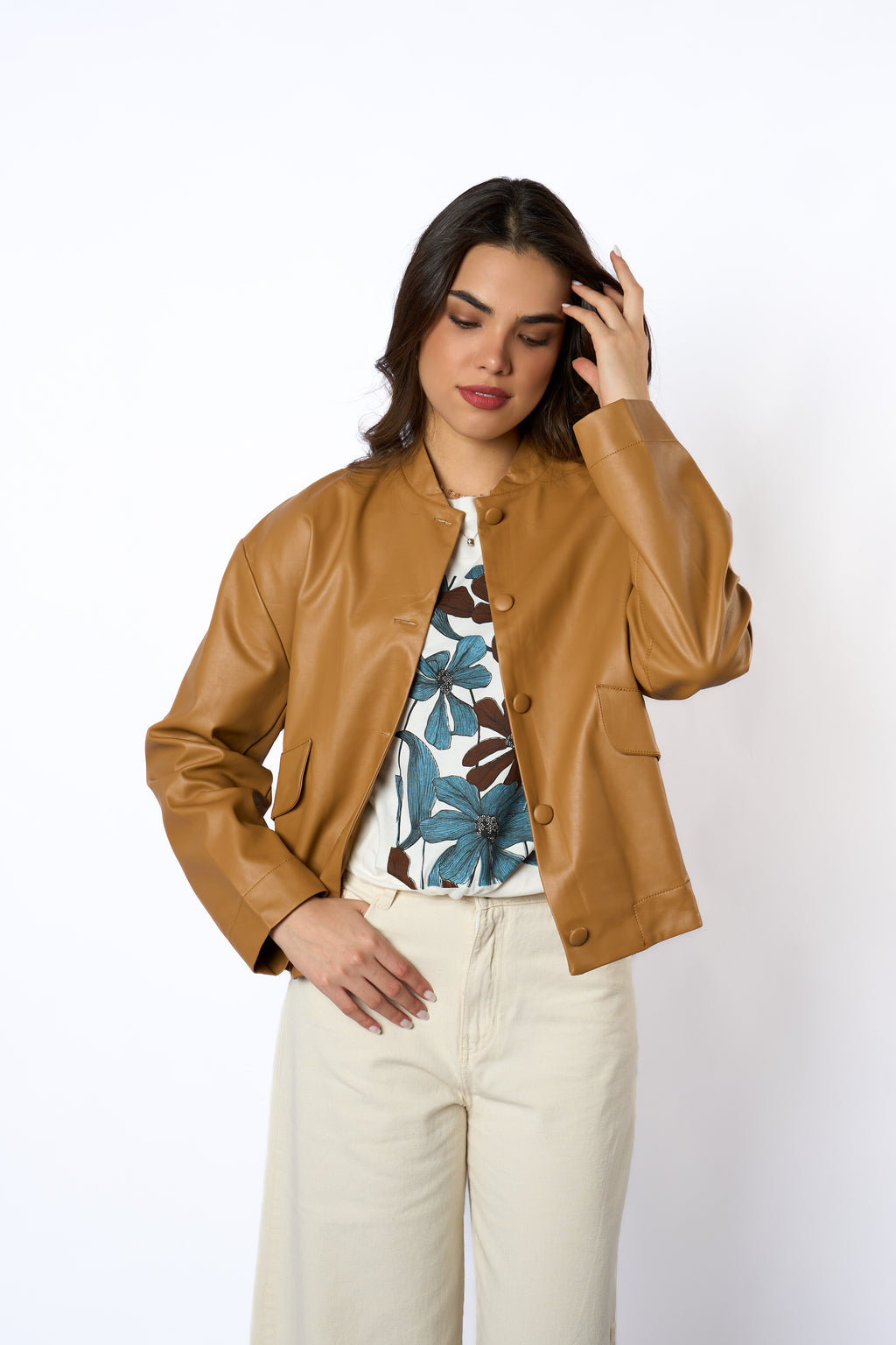 BOMBER PU ROBERTA
