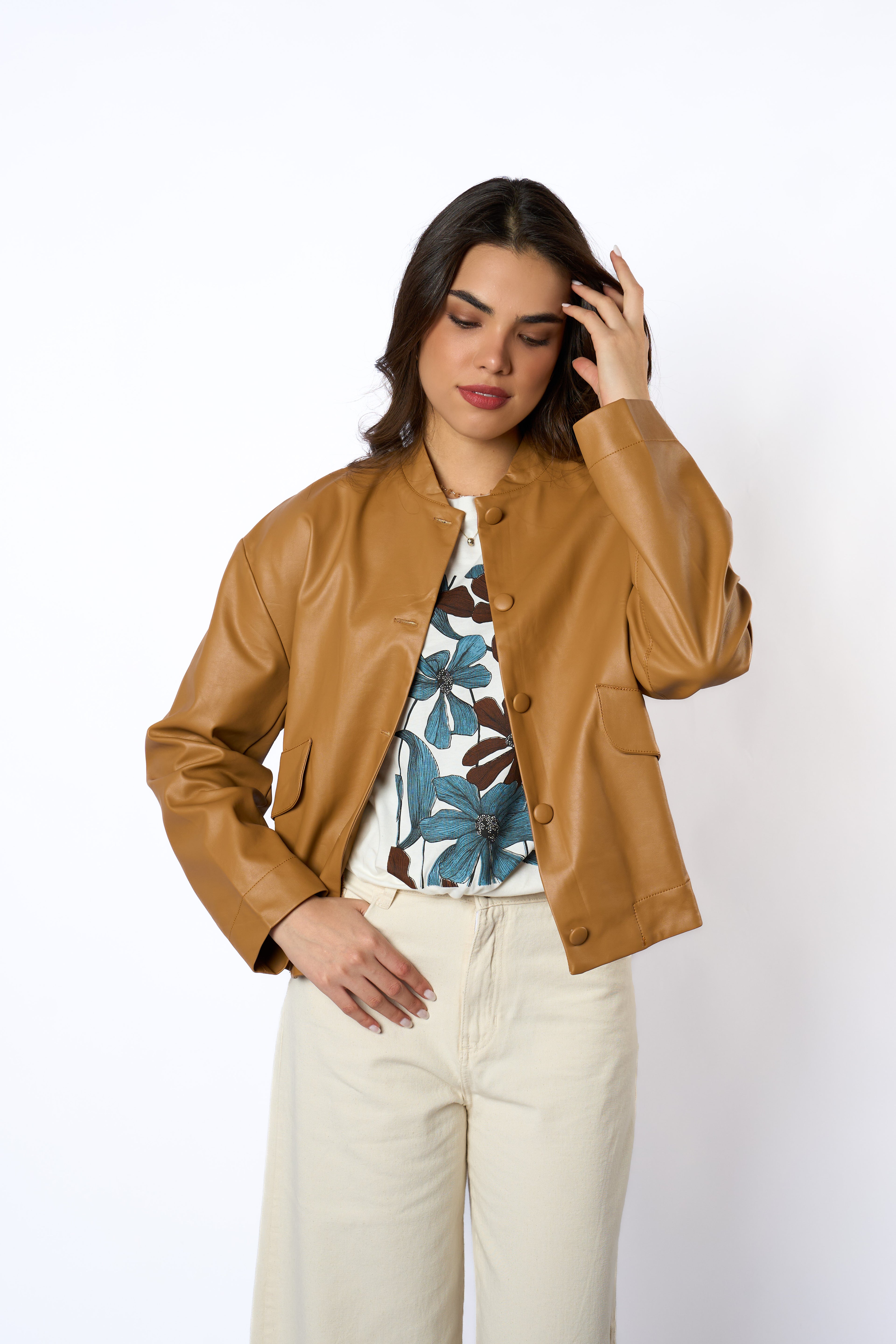 BOMBER PU ROBERTA