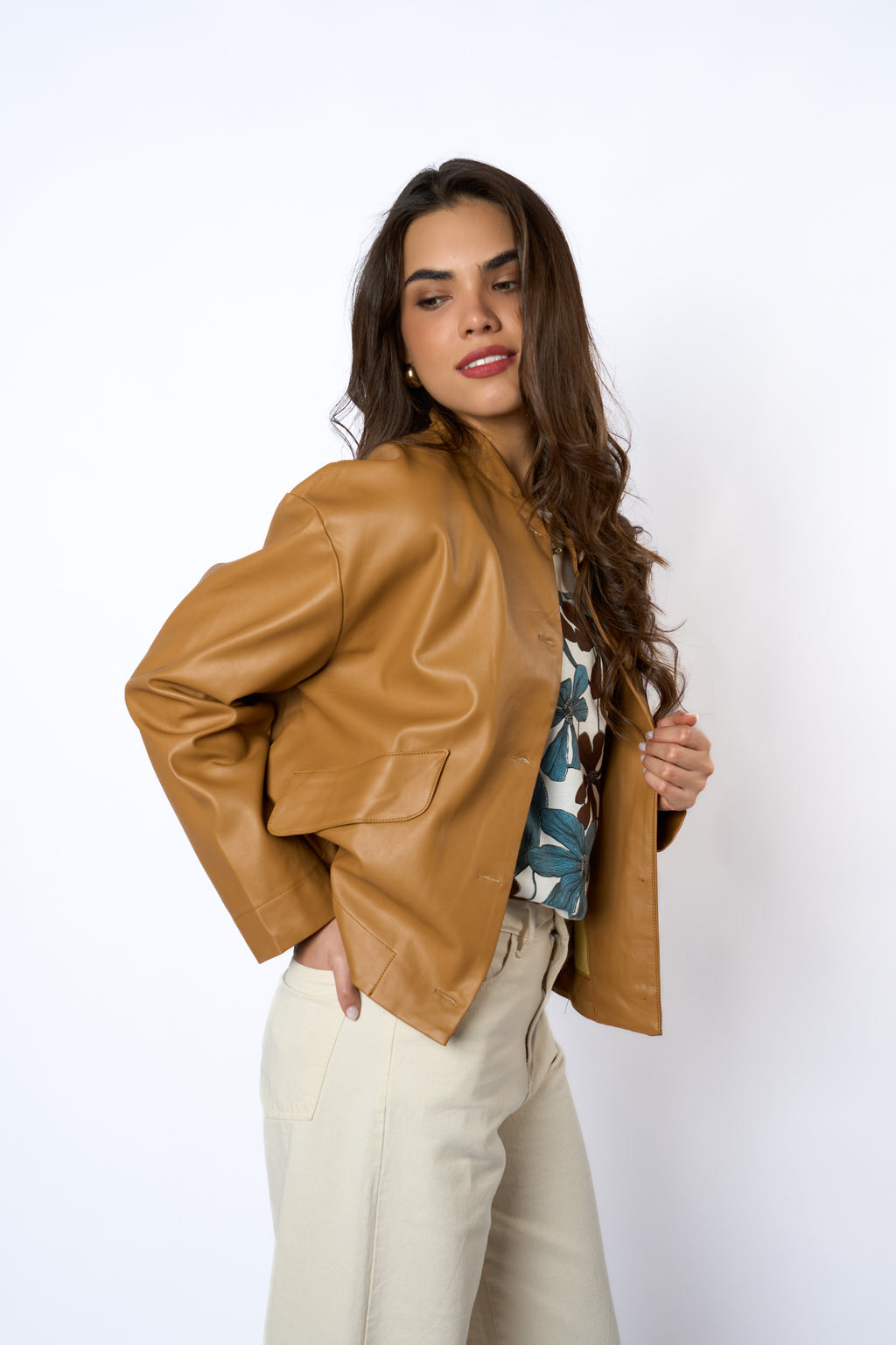 BOMBER PU ROBERTA