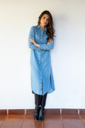 VESTIDO DENIM HORTENCIA SKY